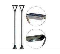 Luminea 2 lanternes de jardin solaires 50 lm SWL-50