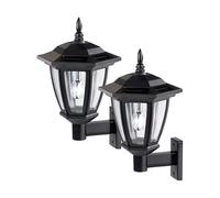 Luminea Home Control – Lanternes solaires – Design rétro – LED 25 lm – Lot de 2