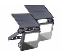 Luminea 2 projecteurs LED solaires 700 lm FTR-101 avec détecteur de mouvement