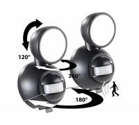 Luminea 2 spots à LED sans fil avec détecteur de mouvement PIR - 1 W - 80 lm