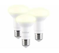Luminea : 3 ampoules LED à réflecteur E27 - 7 W - 630 lm - Blanc chaud Blanc chaud G