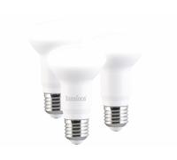 Luminea 3 ampoules LED à réflecteur E27 - 7 W - 630 lm - Blanc lumière du jour