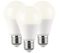 Luminea 3 ampoules LED E27-11 W - 1050 lm - Blanc chaud