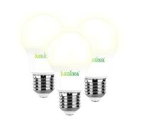 Luminea 3 ampoules LED E27 - 806 lm - Blanc chaud