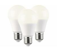 Luminea 3 ampoules LED E27-9 W - 1050 lm - Blanc chaud