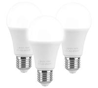 Luminea 3 ampoules LED E27 blanc lumière du jour - 11 W