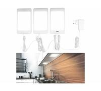 Luminea 3 plaques d'éclairage à LED avec capteur infrarouge