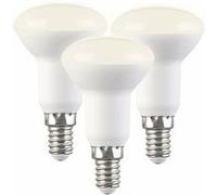 Luminea : 3 réflecteurs LED E14 R50 - 5W - 450 lm - Blanc chaud Blanc chaud G