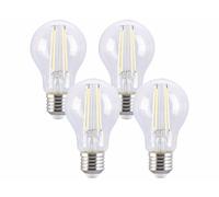 Luminea : 4 ampoules LED à filament E27 - 7,2 W - 806 lm - Blanc lumière du jour G