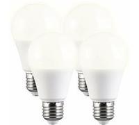 Luminea 4 ampoules LED E27 avec 3 niveaux de luminosité - 9 W - 830 lm - Blanc chaud