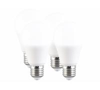 Luminea 4 ampoules LED E27 avec 3 niveaux de luminosité - 9 W - 830 lm - Blanc du jour