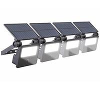 Luminea 4 projecteur LED solaires 400 lm FTR-100 avec détecteur de mouvement