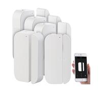 Luminea : 5 détecteurs d'ouverture de porte/fenêtre connectés XMD-102.app