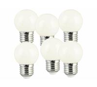 Luminea Home Control Ampoules LED G45 E27 50 lm 1 W 2700 K Lot de 6