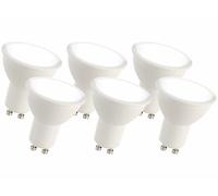 Luminea 6 spots LED GU10 7 W - Blanc lumière du jour