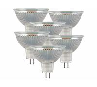 Luminea : 6 spots LED GU5.3 3 W / 250 lm, blanc lumière du jour G