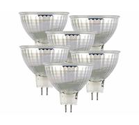 Luminea : 6 spots LED GU5.3 - 6 W - 500 lm - Blanc chaud Blanc chaud G