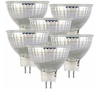 Luminea 6 spots LED GU5.3 - 6 W - 500 lm - Blanc chaud