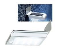 Luminea Applique murale solaire à LED avec capteur PIR et capteur d'obscurité - Deluxe