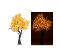 Luminea Arbre à LED avec feuilles d'érable, 576 LED blanc chaud - 200 cm