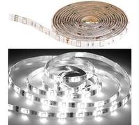 Luminea : Bande LED LAK-206 à intensité variable 600 lm - 2 m blanc lumière du jour Blanc G
