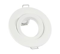 Luminea Cadre de montage pivotant pour spot encastrable