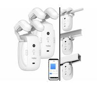 Luminea Home Control 2 ouvre-rideaux automatiques connectés avec batterie