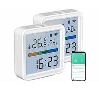 Luminea Home Control 2 thermomètres et hygromètres connectés