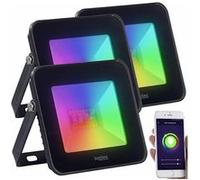 : 3 projecteurs connectés RVB CCT - 20 W - 1500 lm