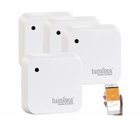 Luminea Home Control 4 capteurs de luminosité connectés intérieur / extérieur