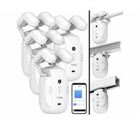 Luminea Home Control 4 ouvre-rideaux automatiques connectés avec batterie