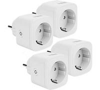 Luminea Home Control – Prises connectées SF-510 – Compatibles Apple HomeKit – 4 prises