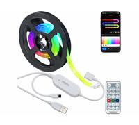 Bande LED connectée RVB IC 2 m avec télécommande