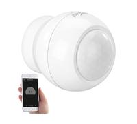 Luminea Home Control Capteur de mouvement PIR et de luminosité connecté XMD-100.app