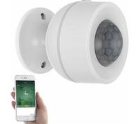 Luminea Home Control : Détecteur de mouvement PIR connecté avec capteur de température et d'humidité