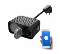 Luminea Home Control : Double prise d'extérieur connectée SF-630.avs G