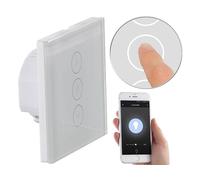 Luminea Home Control Interrupteur tactile connecté avec fonction variateur LHC