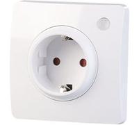 Luminea Home Control : Prise encastrée connectée compatible avec Amazon Alexa et Assistant Google G