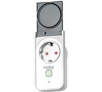 Luminea Home Control : Prise murale d'extérieur connectée SF-550.avs G