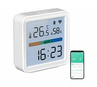 Luminea Home Control Thermomètre et hygromètre connecté