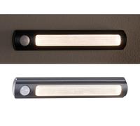 Luminea Lampe de placard sans fil à LED avec détecteur - 25 lm - Noir