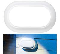 Luminea : Lampe LED ovale antichoc 540 lm / 8 W / 4000 K Blanc G