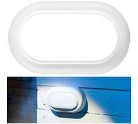 Lampe LED ovale antichoc 540 lm / 8 W / 4000 K Luminea