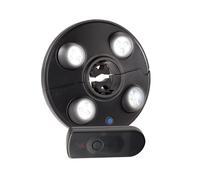 Luminea Lampe LED parasol avec 4 spots orientables - Avec télécommande