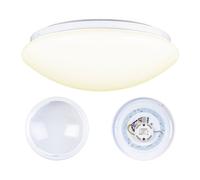 Luminea Plafonnier / applique murale à LED - Ø 26 cm - Blanc chaud