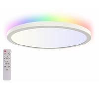 Luminea Plafonnier LED RVB CCT télécommandé 2565 lumens avec intensité variable