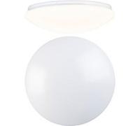 Luminea Plafonnier LED utilisable comme applique murale - Ø 38 cm - Blanc chaud