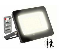 Projecteur d'extérieur LED 4000 lm télécommandé avec capteur de mouvement radar [Luminea]