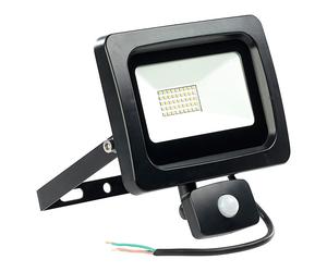 Luminea Projecteur étanche à LED 30 W / 2400 lm / blanc chaud avec capteur