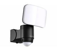 Projecteur LED - LUMINEA - Noir - 300 lm - Détecteur de mouvement PIR - Extérieur IP44